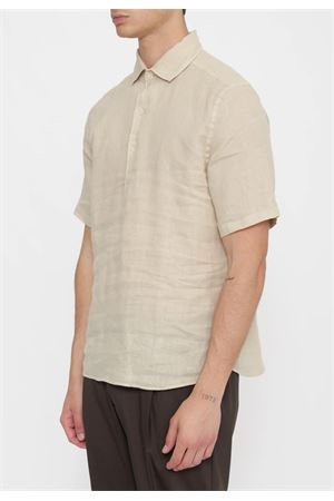 Raphael Polo Polo Shirt  M/L Lino MC2 SAINT BARTH | Polo | RPE000101139L